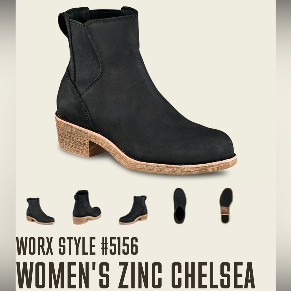 Red Wing Worx Zinc Chelsea boot